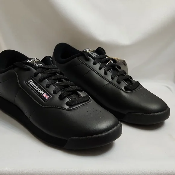 Reebok Classic Princess Black Training Sneakers (W Size 9) - Picture 2 of 12